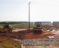 Obras de construção do Hospital Regional do Centro Oeste, em Guarapuava.Guarapuava, 22/09/2015.Foto: Pedro Ribas/ANPr