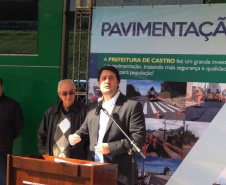 Ratinho Junior leva melhorias de qualidade de vida à população dos municípios dos Campos Gerais