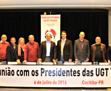 Ratinho Junior é convidado ao Encontro dos Presidentes Estaduais da UGT em Curitiba