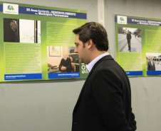 Os 20 anos do Paranacidade têm mostra da transformação na vida dos paranaenses promovida pelo trabalho de seus profissionais 