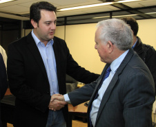 Ratinho Junior recebe a visita do cônsul de Israel em São Paulo

