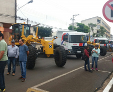 Apucarana comemora 73 anos de emancipação política e recebe obras e veículos do Governo do Paraná