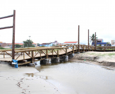 Técnicos do Paranacidade sugerem soluções à Prefeitura de Pontal do Paraná sobre passarelas danificadas