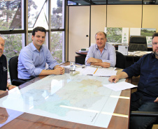 Vice-prefeito de Curitiba visita Ortega para tratar de Planos de Trabalho