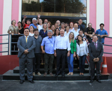 Ortega e Tasso se despedem dos servidores da SEDU e Paranacidade