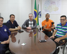 Paratletas levam a Órgãos Públicos um projeto para salvar vidas e suas famílias