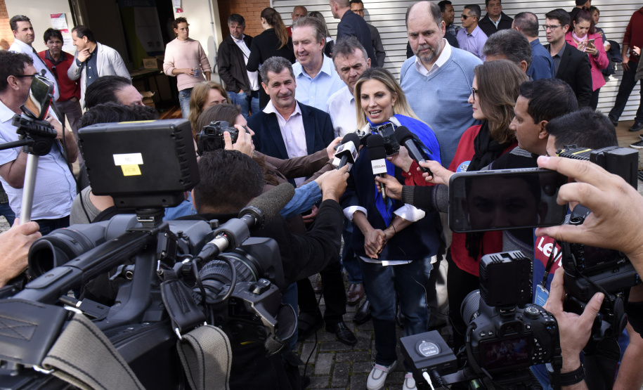 A governadora Cida Borghetti confirmou nesta quinta-feira (21) o apoio do Governo do Estado para um conjunto de obras em São José dos Pinhais, na Região Metropolitana de Curitiba