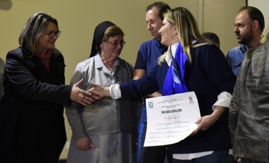 A governadora Cida Borghetti confirmou nesta quinta-feira (21) o apoio do Governo do Estado para um conjunto de obras em São José dos Pinhais, na Região Metropolitana de Curitiba