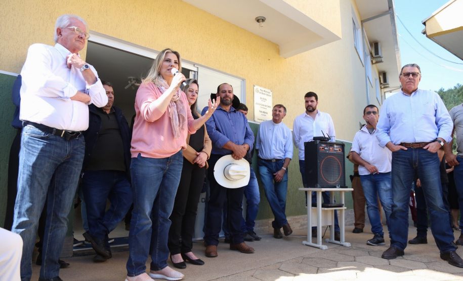 Governadora Cida Borghetti, em Doutor Ulysses, no Vale do Ribeira, assina convênios e anuncia obras de infraestrutura para o município.Doutor Ulysses, 24/06/2018.Foto: José Fernando Ogura/ANPr