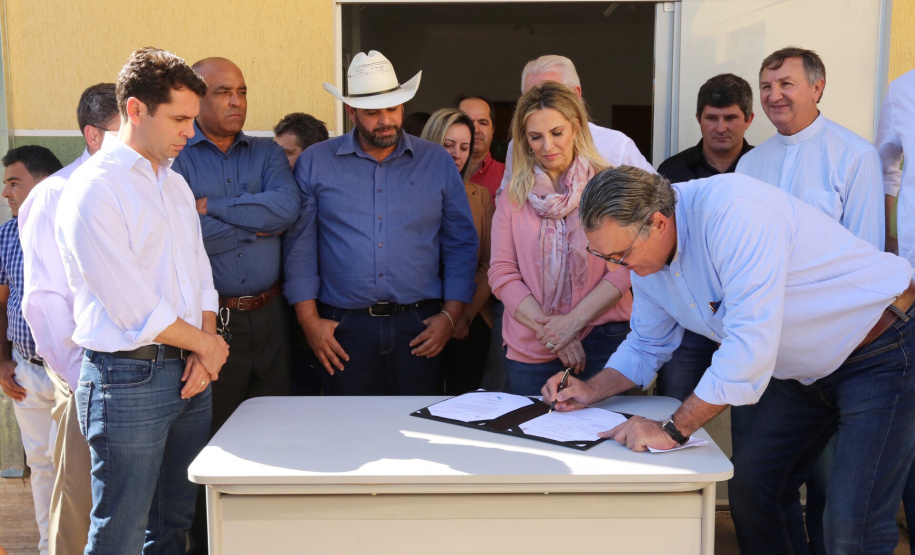 Governadora Cida Borghetti, em Doutor Ulysses, no Vale do Ribeira, assina convênios e anuncia obras de infraestrutura para o município.Doutor Ulysses, 24/06/2018.Foto: José Fernando Ogura/ANPr