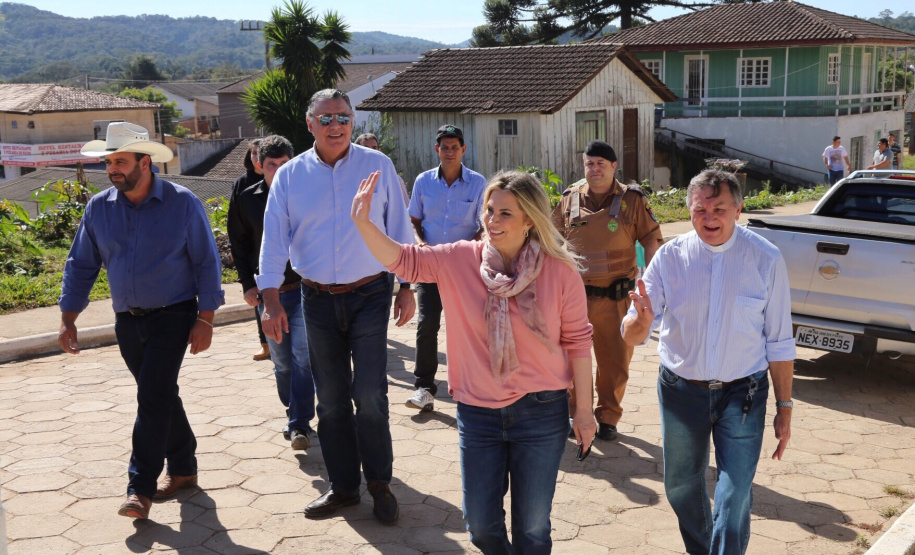 Governadora Cida Borghetti, em Doutor Ulysses, no Vale do Ribeira, assina convênios e anuncia obras de infraestrutura para o município.Doutor Ulysses, 24/06/2018.Foto: José Fernando Ogura/ANPr