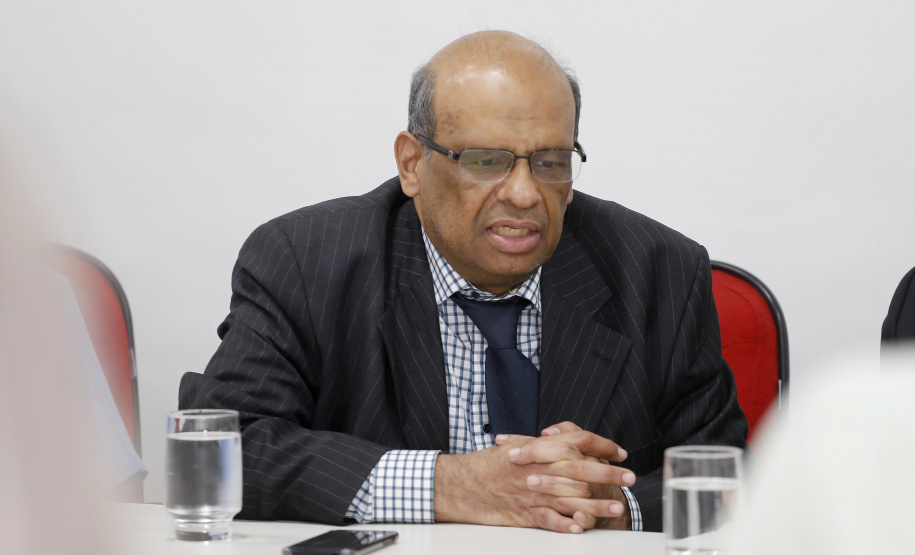 Posse do Conselho de Administração do Serviço Social Autônomo Paranacidade. Tomaram posse os secretários João Carlos Ortega, secretário do Desenvolvimento Urbano; René de Oliveira Garcia Júnior (foto), secretário da Fazenda e Valdemar Bernardo Jorge, secretário do Planejamento.  ? Curitiba, 02/01/2019  -  Foto: Arnaldo Alves/ANPr