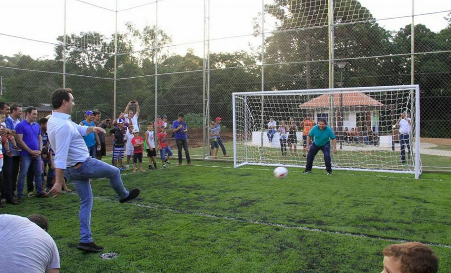 “Meu Campinho, uma forma quase mágica de resgatar a juventude no Paraná”, avalia Ortega