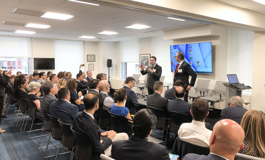 Governador destaca potencial do Estado no Paraná Day em Nova York