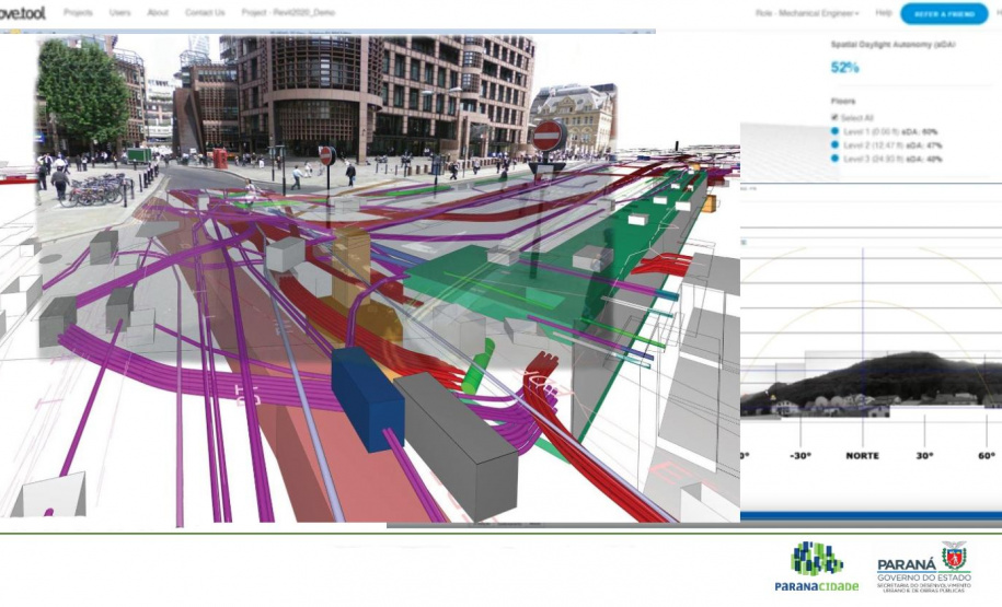 Paranacidade fortalece a adoção da tecnologia BIM para obras públicas