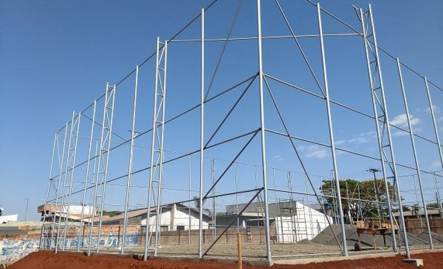 Obras iniciadas antes do período eleitoral  têm continuidade