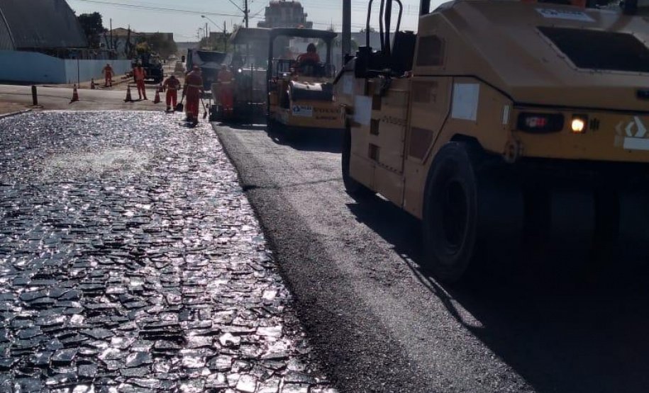 Obras iniciadas antes do período eleitoral  têm continuidade