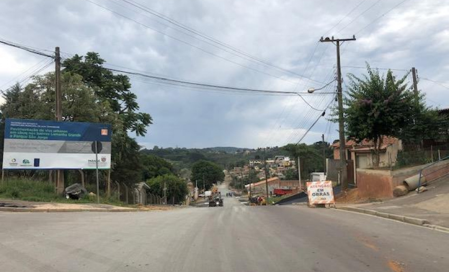Almirante Tamandaré recebe mais de R$ 22 milhões para obras de pavimentação