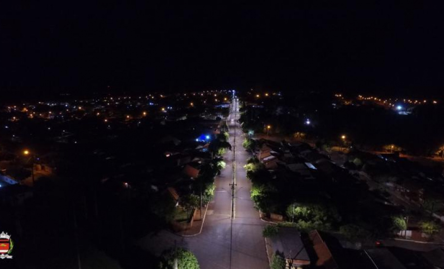 Município de Sertaneja troca sistema de iluminação pública e ganha sustentabilidade
