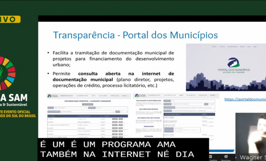 Semana SAM tem mostra de transformações e inovações nos Municípios pelo Governo do Paraná Semana SAM tem mostra de transformações e inovações nos Municípios pelo Governo do Paraná