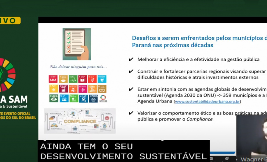 Semana SAM tem mostra de transformações e inovações nos Municípios pelo Governo do Paraná Semana SAM tem mostra de transformações e inovações nos Municípios pelo Governo do Paraná