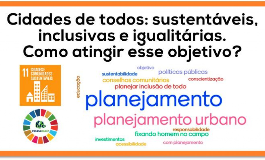 Planejamento é a principal ferramenta que garante a cidade de todos