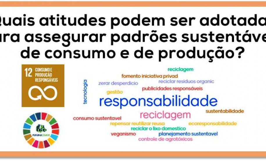 Mudanças de comportamento podem gerar padrões sustentáveis de consumo e produção
