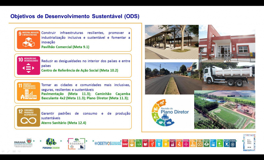 Paranacidade faz encontros para identificar relação entre ações e os ODSs