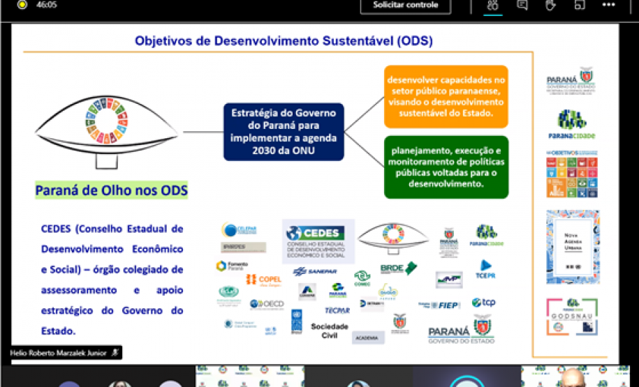 Ações do Paranacidade são alinhadas aos ODSs e à Nova Agenda Urbana