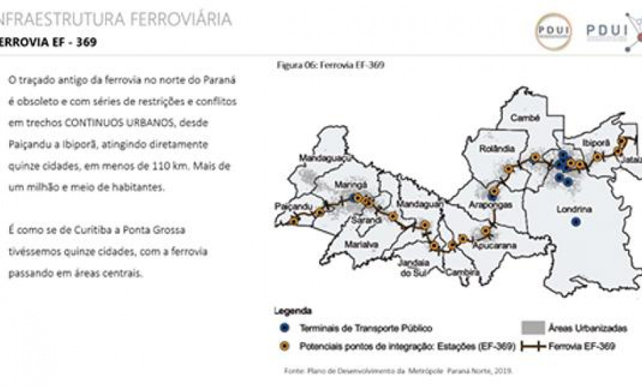Maringá e Londrina realizam PDUIs sobre suas Cidades e Regiões Metropolitanas
