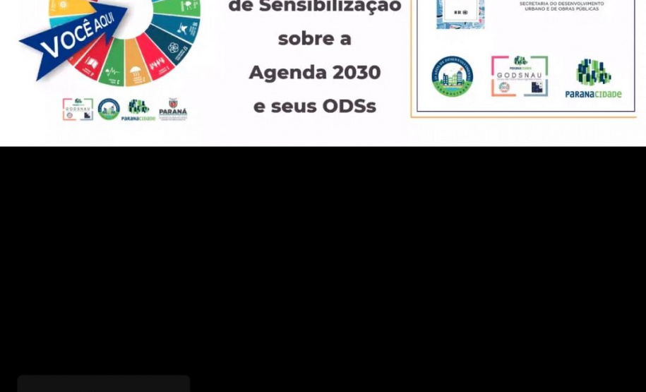 Reunião virtual no Paranacidade para ampliar sensibilização aos ODSs