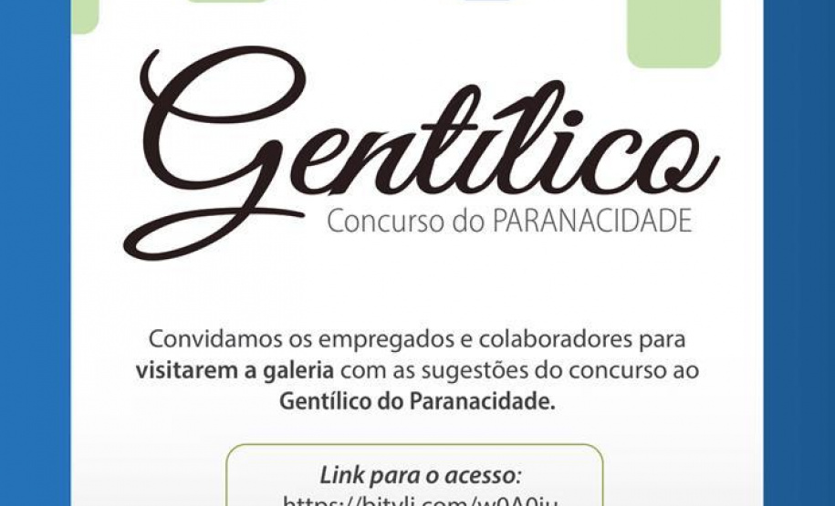 Gentílicos do Concurso do PARANACIDADE já estão em Exposição Virtual. Confira