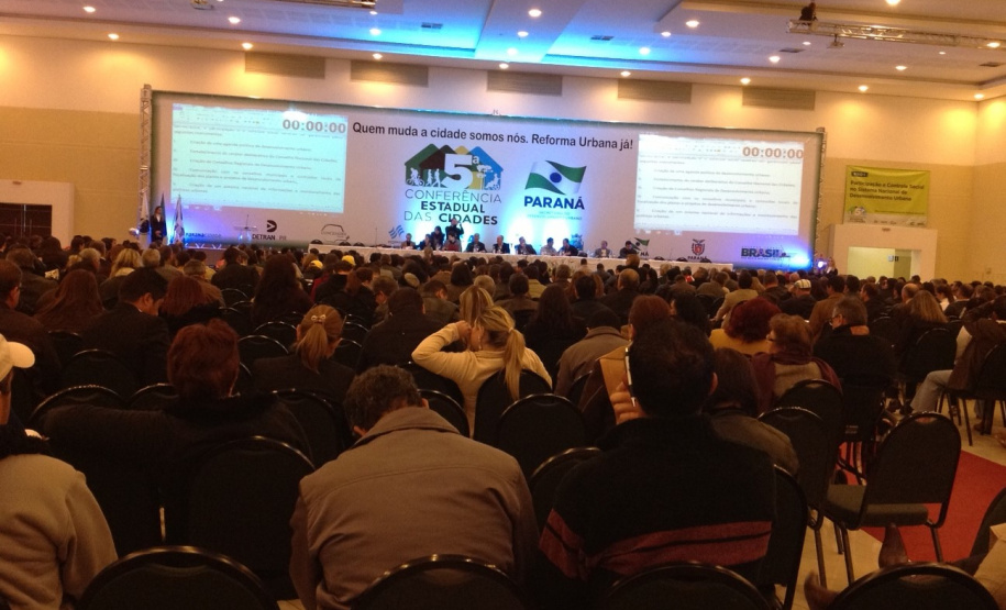 23ª Reunião Ordinária do ConCidades  Paraná será em Curitiba, nos próximos dias 15 e 16