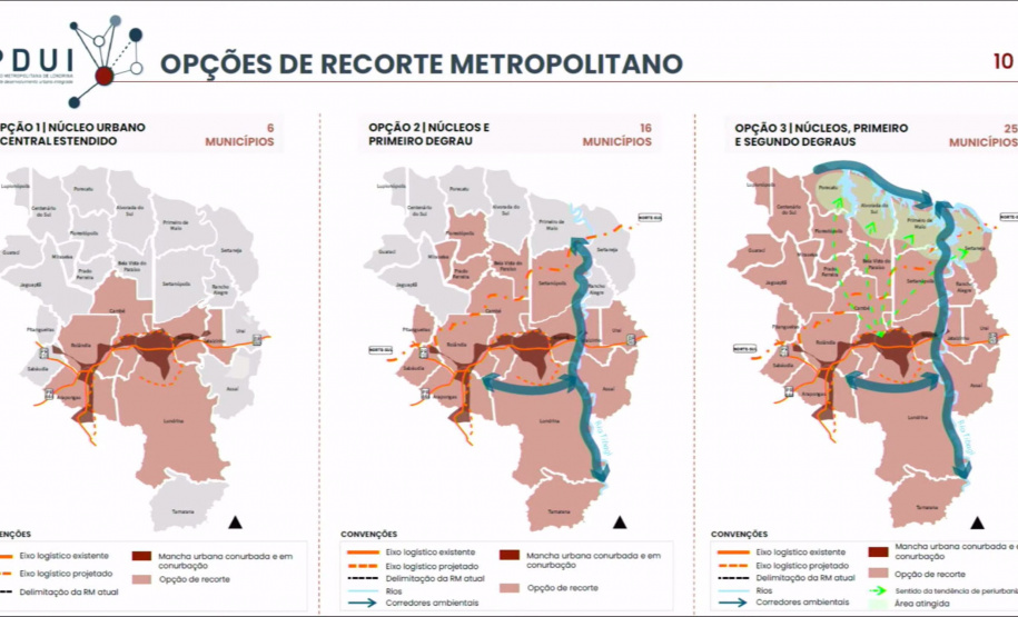 Prefeitos conhecem Resumo Técnico do PDUI da Região Metropolitana de Londrina