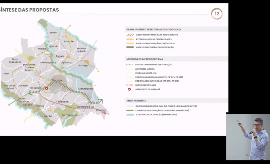 Prefeitos aprofundam debates para viabilizar implantação do PDUI da Região Metropolitana de Maringá