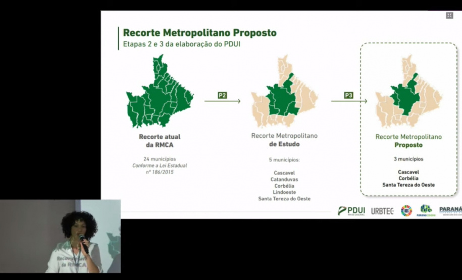 Concluído e entregue aos prefeitos o Relatório Final do PDUI de Cascavel