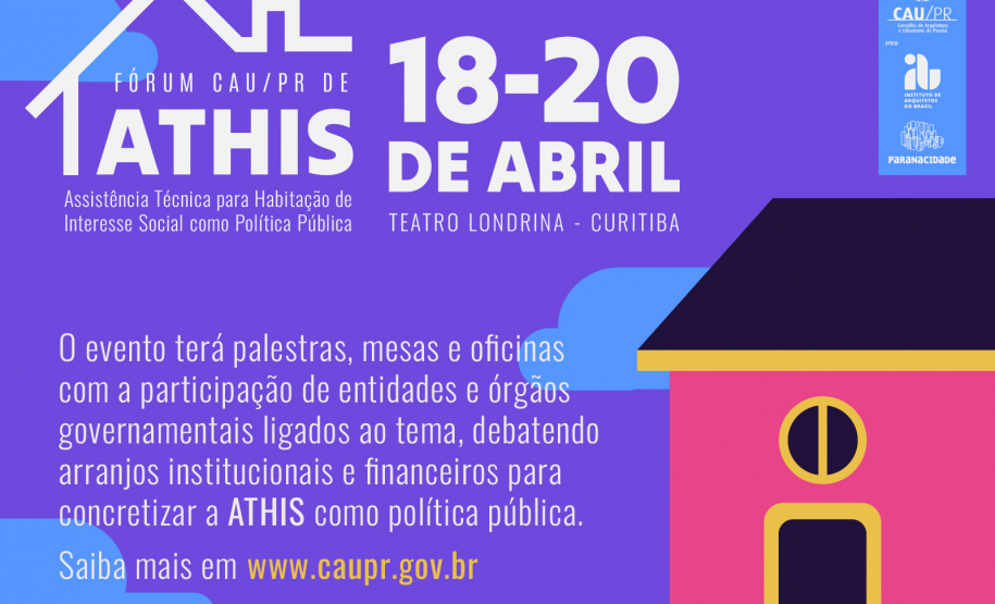 Camila Scucato participa da mesa de abertura do Fórum de ATHIS, em Curitiba