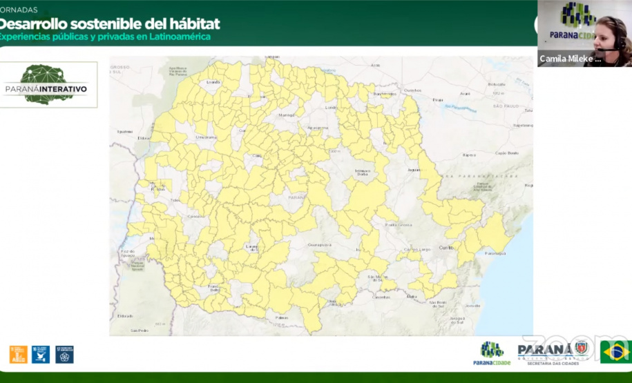 Ação do Governo do Paraná de apoio ao Desenvolvimento Urbano é apresentado em Encontro na Argentina