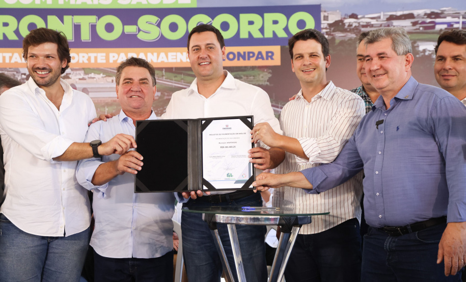 Governo do Estado libera R$ 9,3 milhões para pavimentação de Ruas em Arapongas