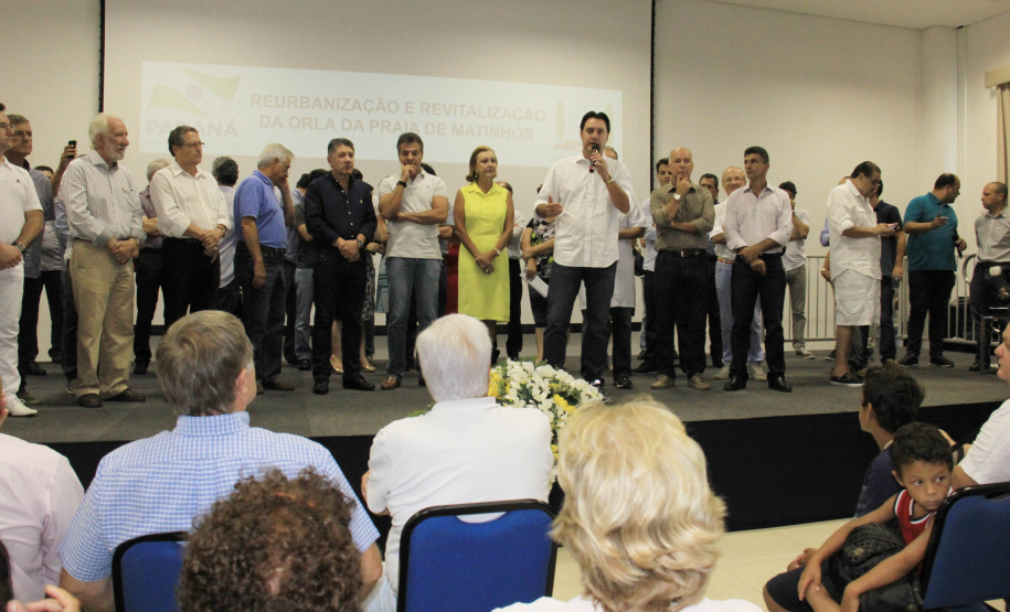 Aguardada há 15 anos, revitalização da Orla de Caiobá é autorizada por Richa, por meio da SEDU