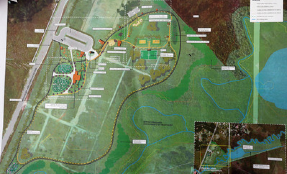Projeto do Parque Ambiental Piraquara Projeto do Parque Ambiental de Piraquara.Curitiba, 20/04/2015Foto: Orlando Kissner / ANPr
