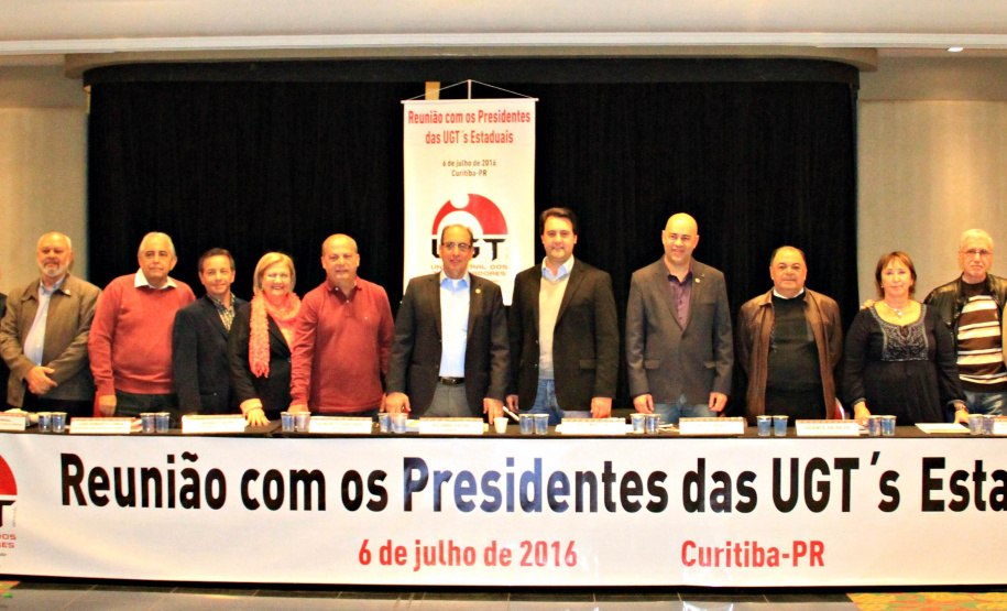 Ratinho Junior é convidado ao Encontro dos Presidentes Estaduais da UGT em Curitiba