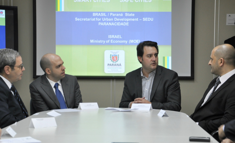 SEDU/Paranacidade e Israel dão mais um passo para consolidar Projetos “Smart Cities e Safe Cities”