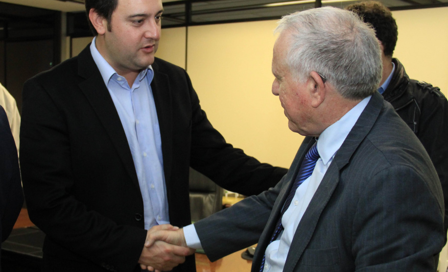 Ratinho Junior recebe a visita do cônsul de Israel em São Paulo