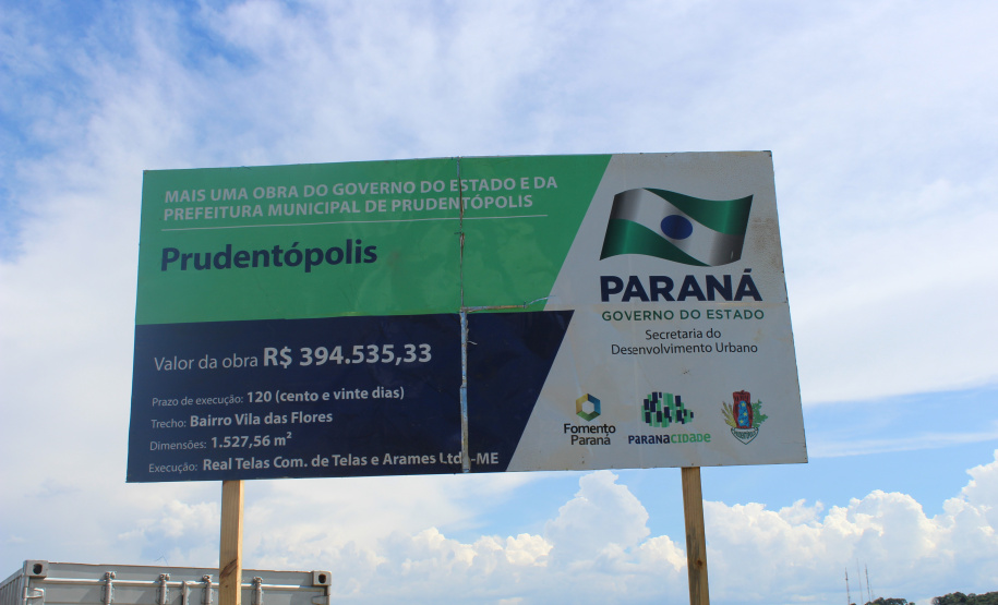 Prudentópolis inicia uma obra do Meu Campinho na Comunidade de Vila das Flores.