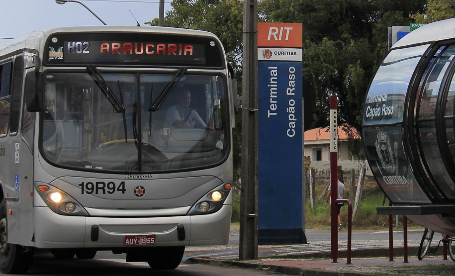 Nova linha de ônibus vai integrar Araucária ao Terminal Pinheirinho