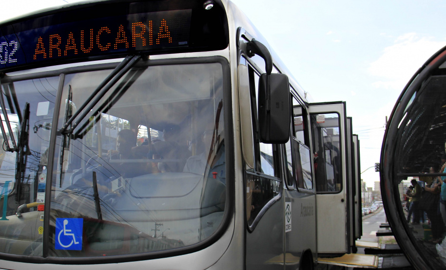 Nova linha de ônibus vai integrar Araucária ao Terminal Pinheirinho