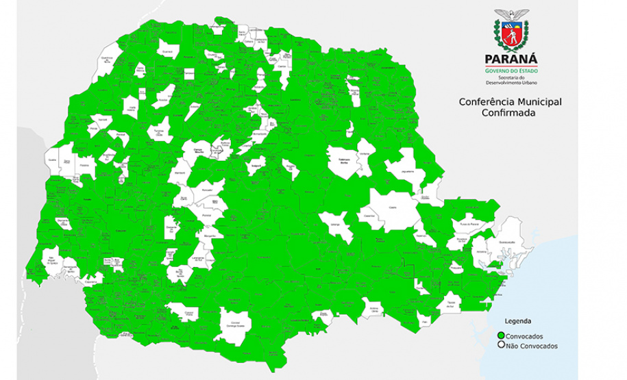 Paraná será o Estado do País com o maior número de participantes na 5ª Conferência Estadual das Cidades