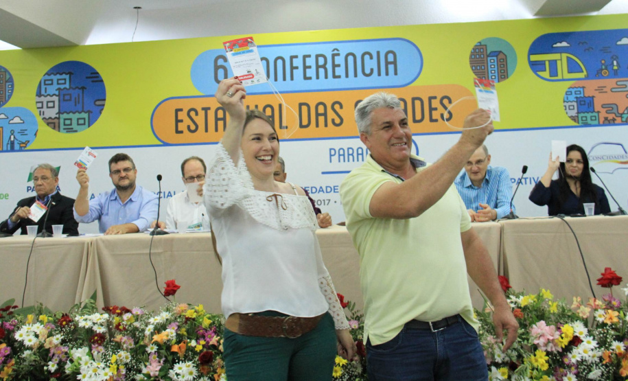 Termina a 6ª Conferência Estadual das Cidades, em Foz do Iguaçu, com eleição de delegados e dos novos conselheiros para  2018 a 2020