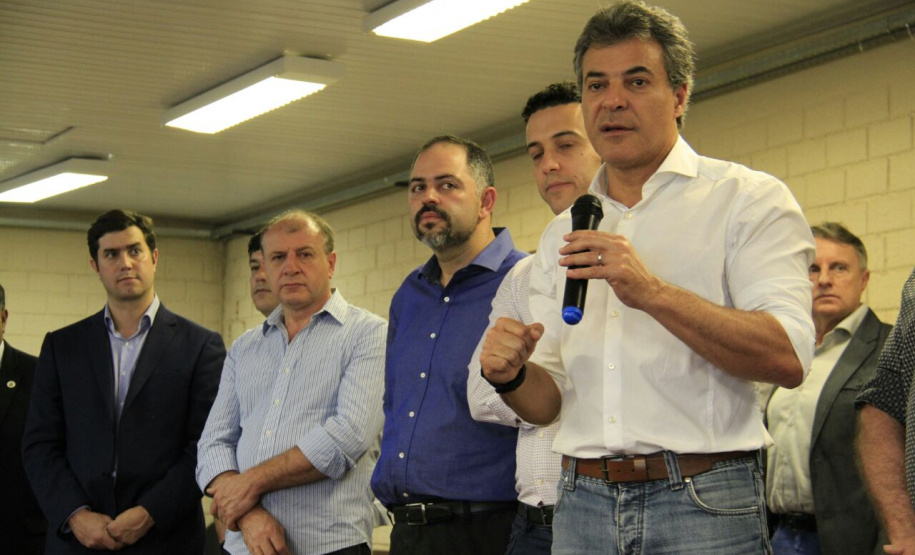 Governador se reúne em Guarapuava com prefeitos de 19 municípios e libera novas verbas a serem aplicadas em mais benefícios à população